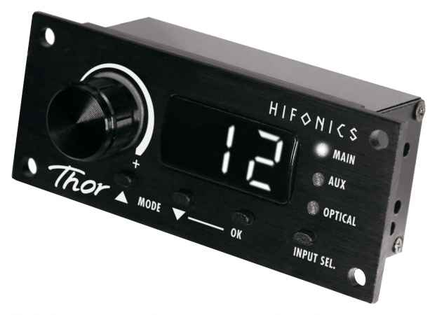 Hifonics TRX DSP-Controller vorne links Hifonics TRX DSP-Controller vorne links