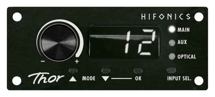 Hifonics TRX DSP-Controller vorne Hifonics TRX DSP-Controller vorne