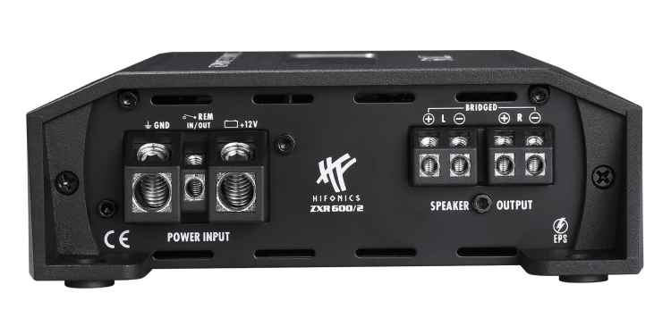 HiFonics Verstärker ZXR 600/2 Anschlussterminals HiFonics Verstärker ZXR 600/2 Anschlussterminals