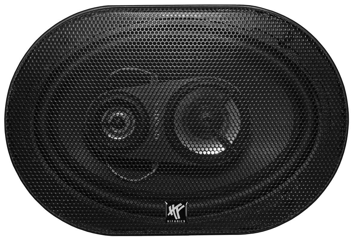 Hifonics VX-693 vorne mit Gitter Hifonics VX-693 vorne mit Gitter