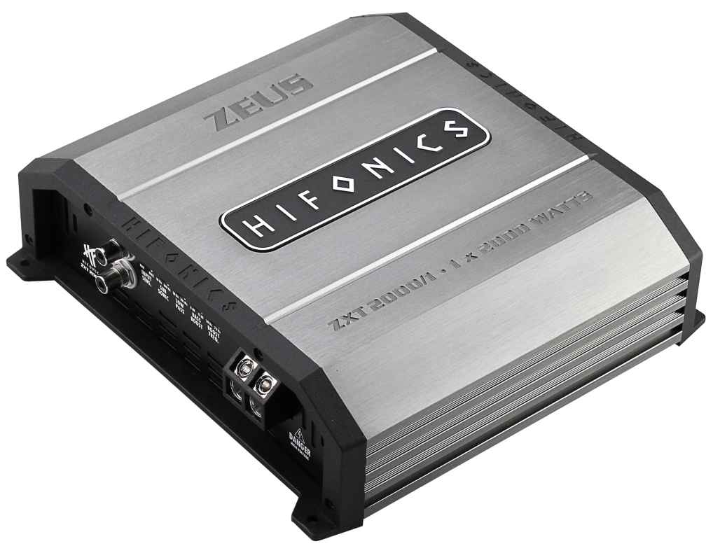 HiFonics Endstufe ZXT 2000/1 von links HiFonics Endstufe ZXT 2000/1 von links