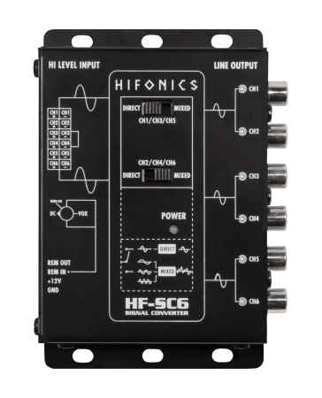 Hifonics HF-SC6 oben